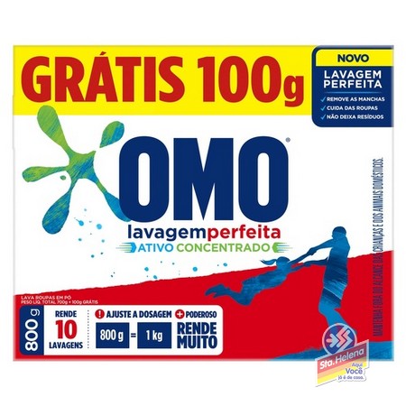 DETERG EM PO OMO LAV PERF LV800G PG700G