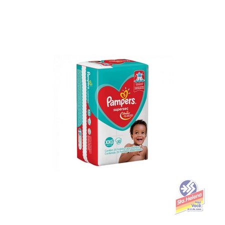 FRALDA PAMPERS SUPERSEC XXG C 20UND