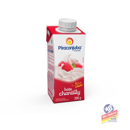 CREME LEITE PIRACANJUBA BATE CHANT 200G