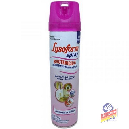 DESINF LYSOFORM LEMB INFANC SPRAY 360ML