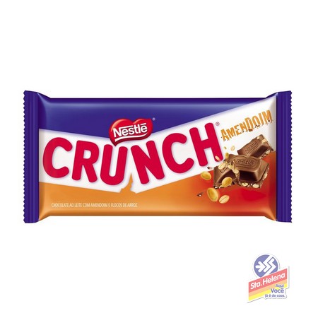 CHOC NESTLE CRUNCH AMENDOIM 90G