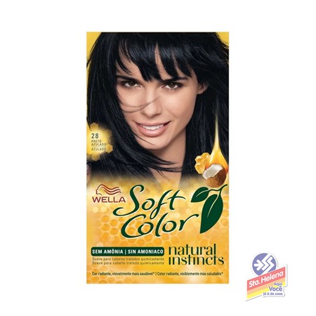 TINT SOFT COLOR PRETO AZULADO 28