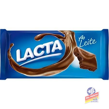 CHOC LACTA AO LEITE 165G