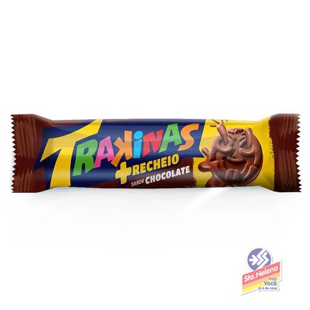 BISC TRAKINAS MAIS CHOCOLATE 126G
