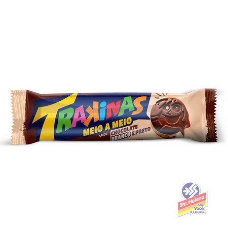 BISC TRAKINAS 1 2 CHOC BCO PRETO 126G