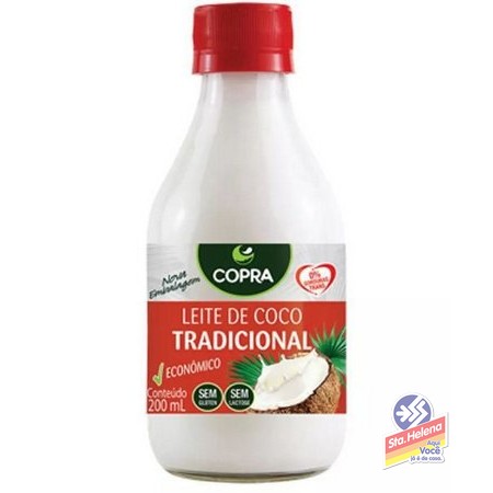 LEITE DE COCO COPRA S GLUTEN 200ML
