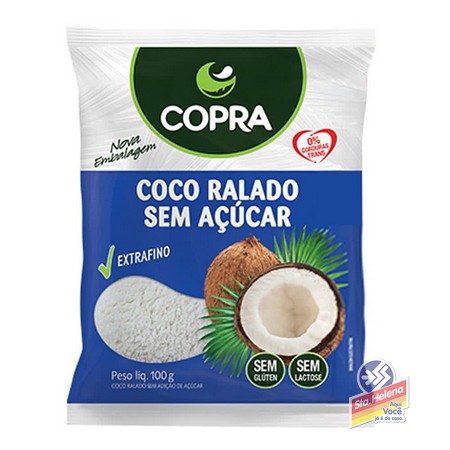 COCO RALADO COPRA DESIDRATADO 100G