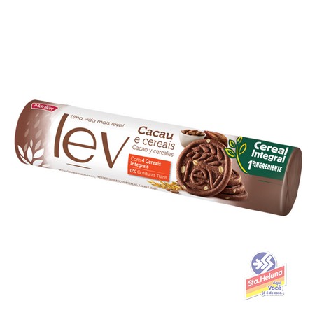BISC MARILAN LEV CACAU E CEREAIS 150G