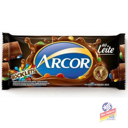 CHOC ARCOR ROCKLETS 80G