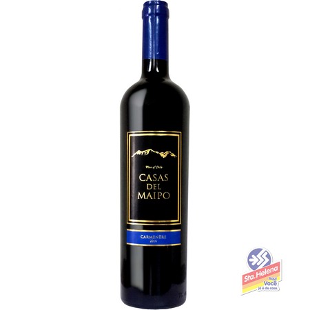 VINHO CHI CASAS DEL MAIPO RES CARM 750ML