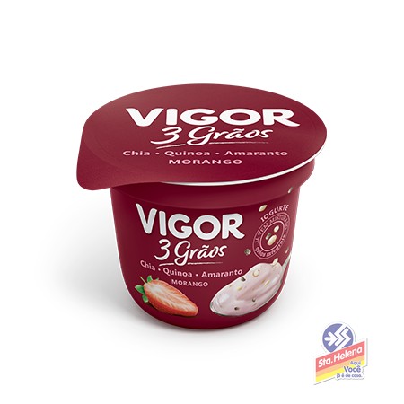 IOG VIGOR 3 GRAOS MORANGO 100G