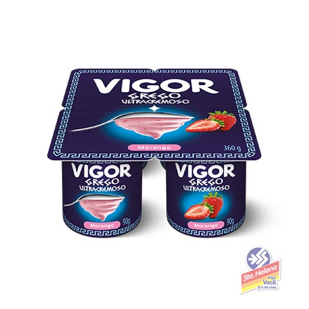 IOG VIGOR GREGO ULTRACREM MORANGO 360G
