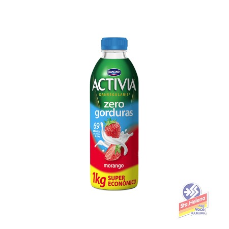 LEITE FERM ACTIVIA ZEROLAC AMEIXA 1000G