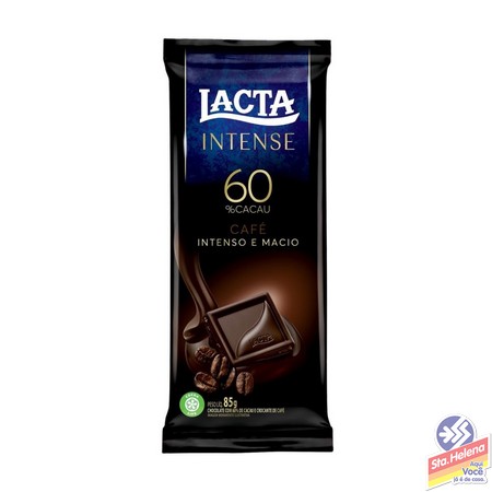 CHOC LACTA CAFE 60  CACAU 85G
