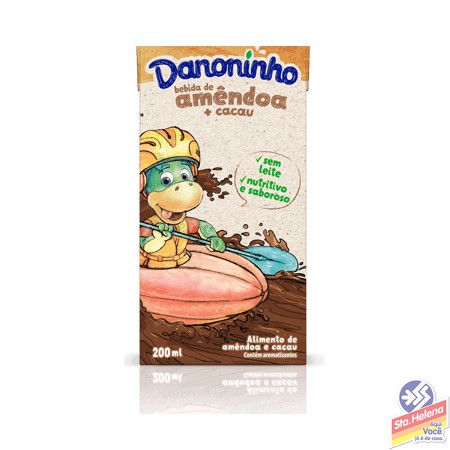 DANONINHO AMENDOA E CACAU 200ML
