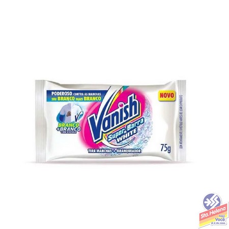 SABAO VANISH WHITE SUPER BARRA 75G