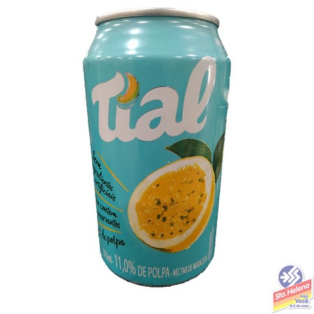 SUCO TIAL TROPICAL MARACUJA LATA 335ML
