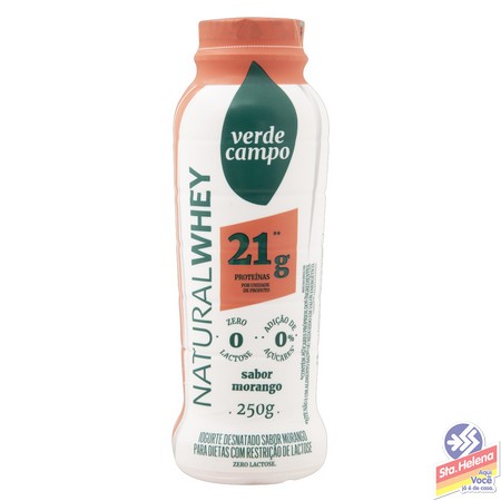 IOG VERDE CAMPO WHEY 21 MORANGO 250G