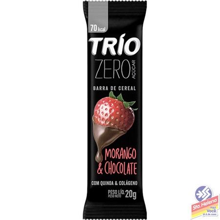 BARRA CEREAL TRIO MOR CHOC ZERO ACUC 18G