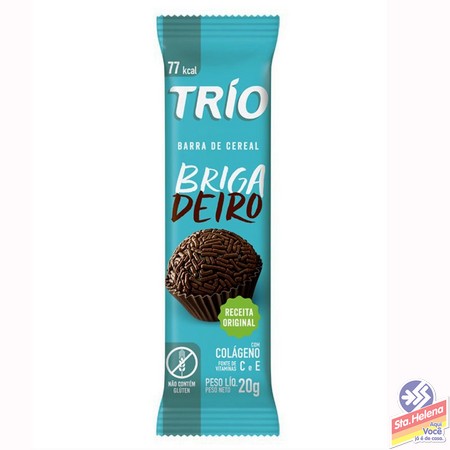 BARRA CEREAL TRIO BRIGADEIRO 20G