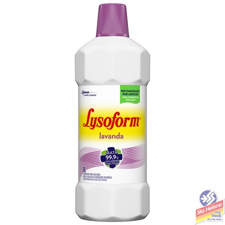 DESINF LYSOFORM LAVANDA FCO 1000ML