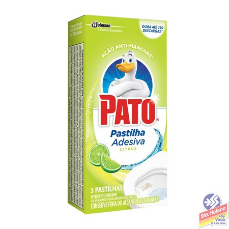 PASTILHA ADES SANIT PATO CITRUS 20 DESC