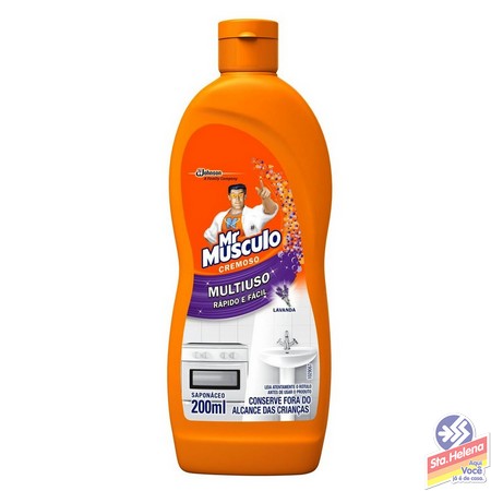 SAPONACEO MR MUSCULO CREMOSO LAV 200ML