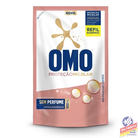 LAVA ROUPA OMO PROTECAO MICELAR LIQ900ML