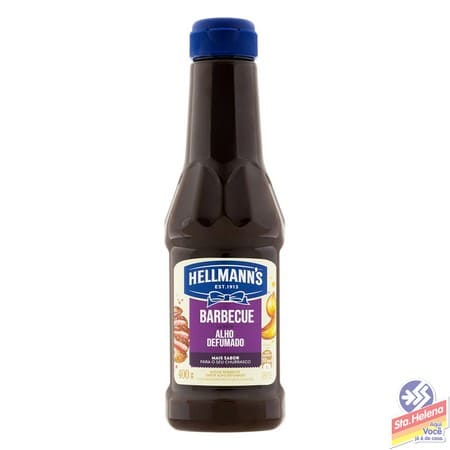 MOLHO BARBECUE HELLMANNS ALHO DEF 400G
