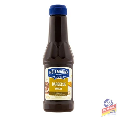 MOLHO BARBECUE HELLMANNS WHISKY 400G