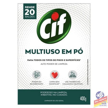 LIMP CIF MULTIUSO EM PO 400G