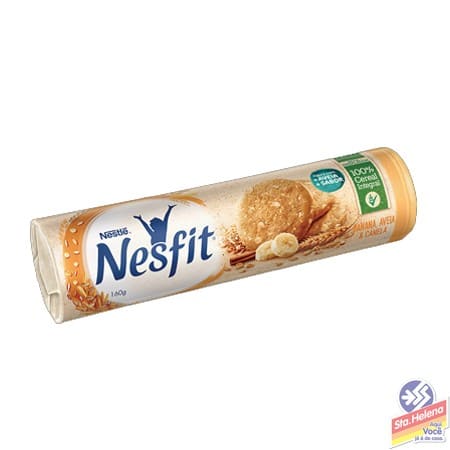 BISC NESFIT BANANA AVEIA CANELA 160G