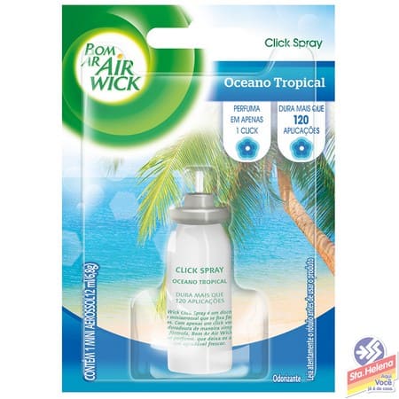BOM AR CLICK SPRAY REFIL OCEAN TROP 12ML