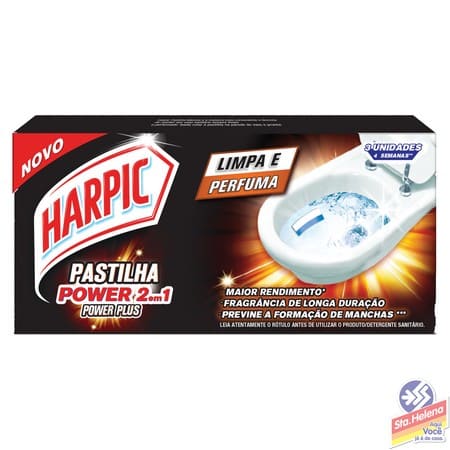 PAST ADESIVA HARPIC 2EM1 POWER PLUS 3UND