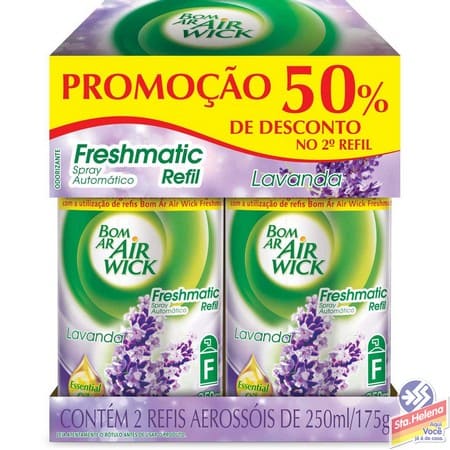 BOM AR FRESHMATIC LAV RF 250ML 50 D NO 2