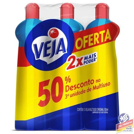 VEJA MULTI USO ORIGINAL 3X500ML 50 D NO3