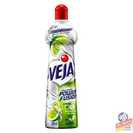 VEJA MULTI USO POW FUSION LIMAO 2X500ML