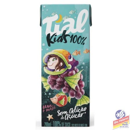 SUCO TIAL KIDS UVA 100  200ML