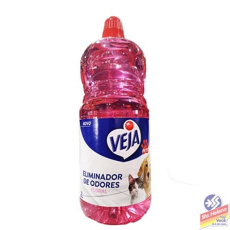 VEJA ELIMINADOR ODORES PETS FLORAL 2LT