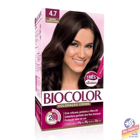 TINTURA BIOCOLOR MARROM ESC DA MODA 4 7