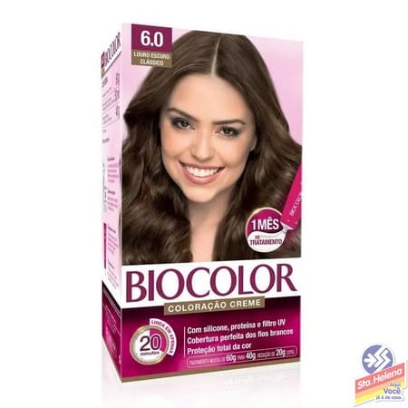 TINTURA BIOCOLOR LOURO ESC CLASSICO 6 0
