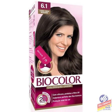 TINTURA BIOCOLOR LOURO CINZA MODERNO 6 1