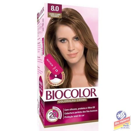TINTURA BIOCOLOR LOURO CLARO RAD 8 0