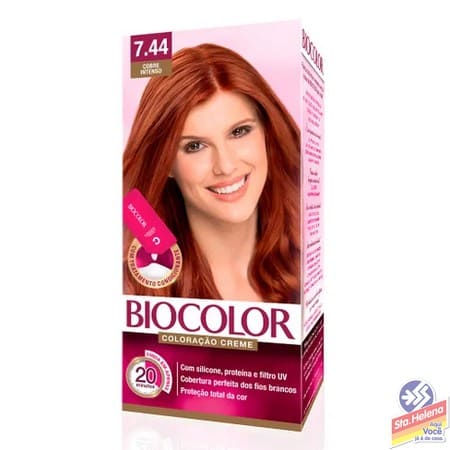 TINTURA BIOCOLOR COBRE INTENSO 7 44