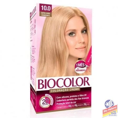 TINTURA BIOCOLOR SUPER LOURO EXUB 10 0