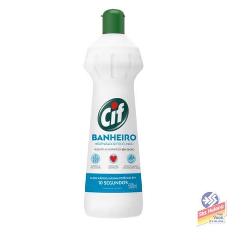 LIMP CIF ULTRA P BANHEIRO S CLORO 500ML
