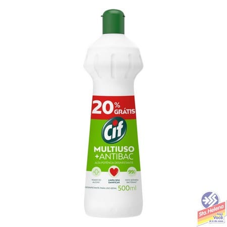 LIMP CIF MULTIUSO ANTIBAC 500ML 20 GTS