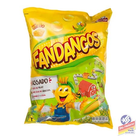 FANDANGOS ELMA CHIPS QUEIJO PTE 140G