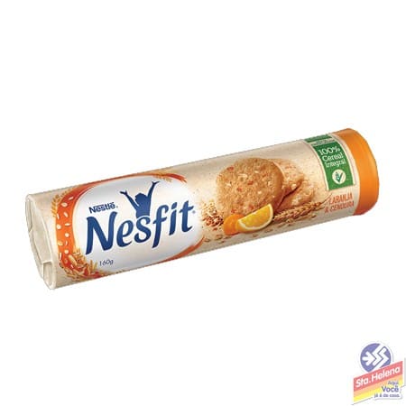 BISC NESFIT LARANJA E CENOURA 160G