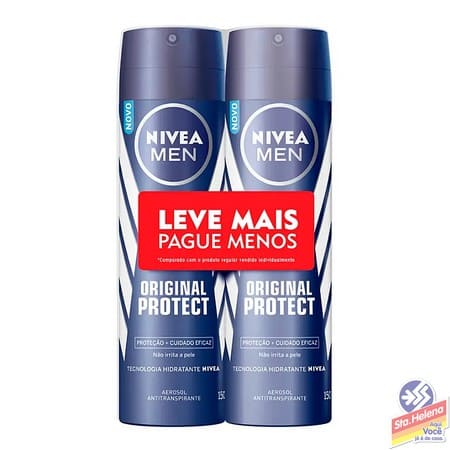 DESOD NIVEA MEN ORIG AER 2X150ML LV PG